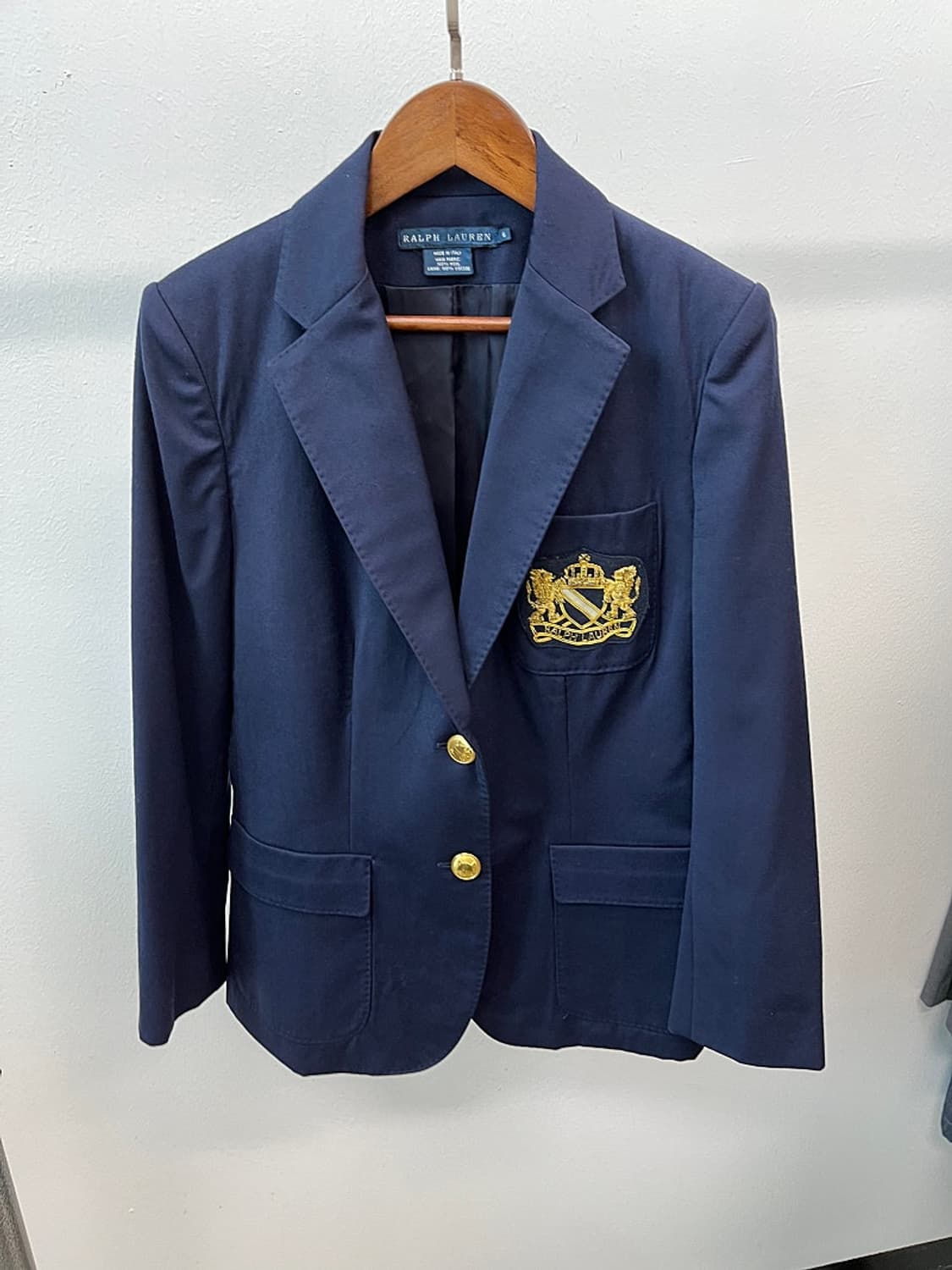 여) 랄프로렌 이태리 금장자켓 상품이미지4