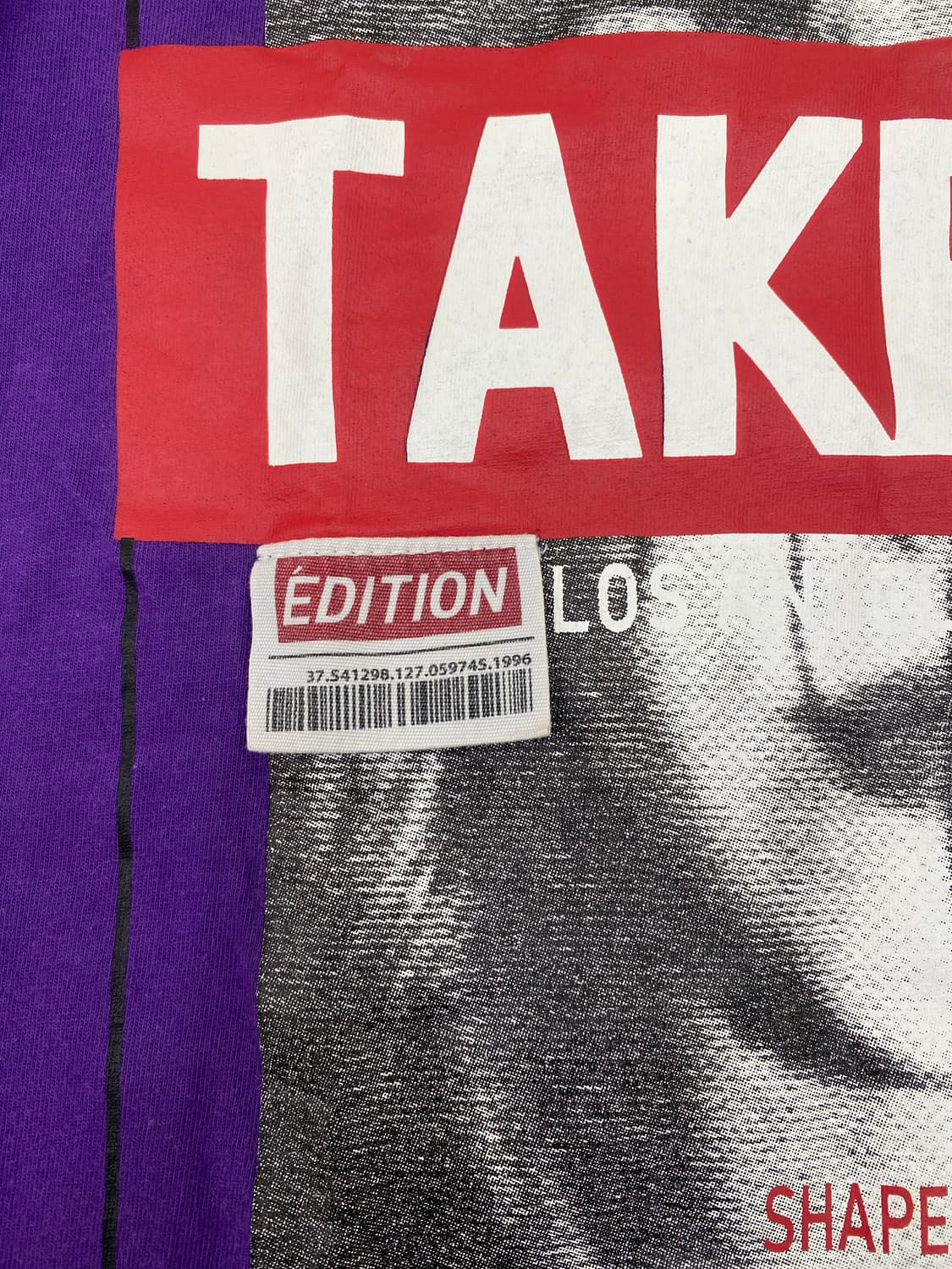 LAP 로스앤젤레스 프로젝트 퍼플 반팔 티셔츠 (free) 상품이미지6