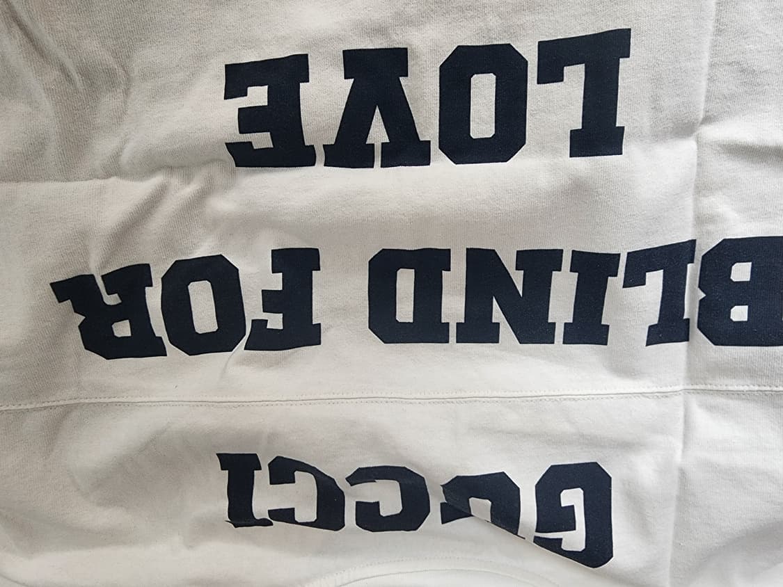 구찌 블라인드 포 러브 반팔 티셔츠 상품이미지6