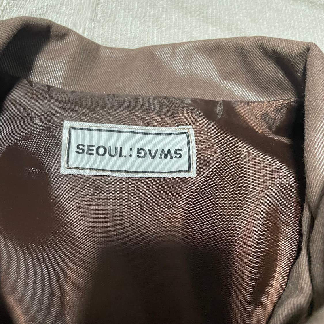 빈티지 브라운 레더 자켓 상품이미지3