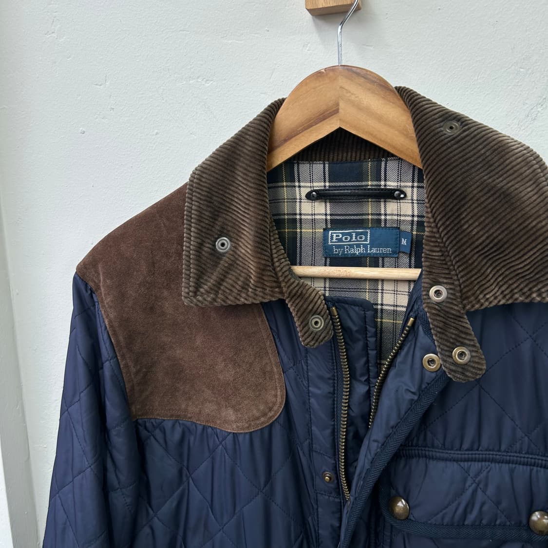 15267- 폴로 랄프로렌 네이비 캠튼 퀄팅 자켓 상품이미지3