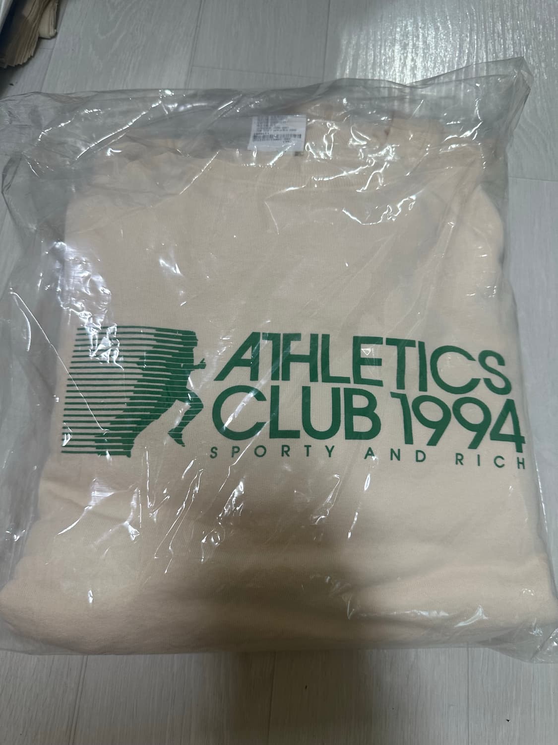 [3] 스포티앤리치 애슬레틱 클럽 맨투맨 크림 베이지 상품이미지2