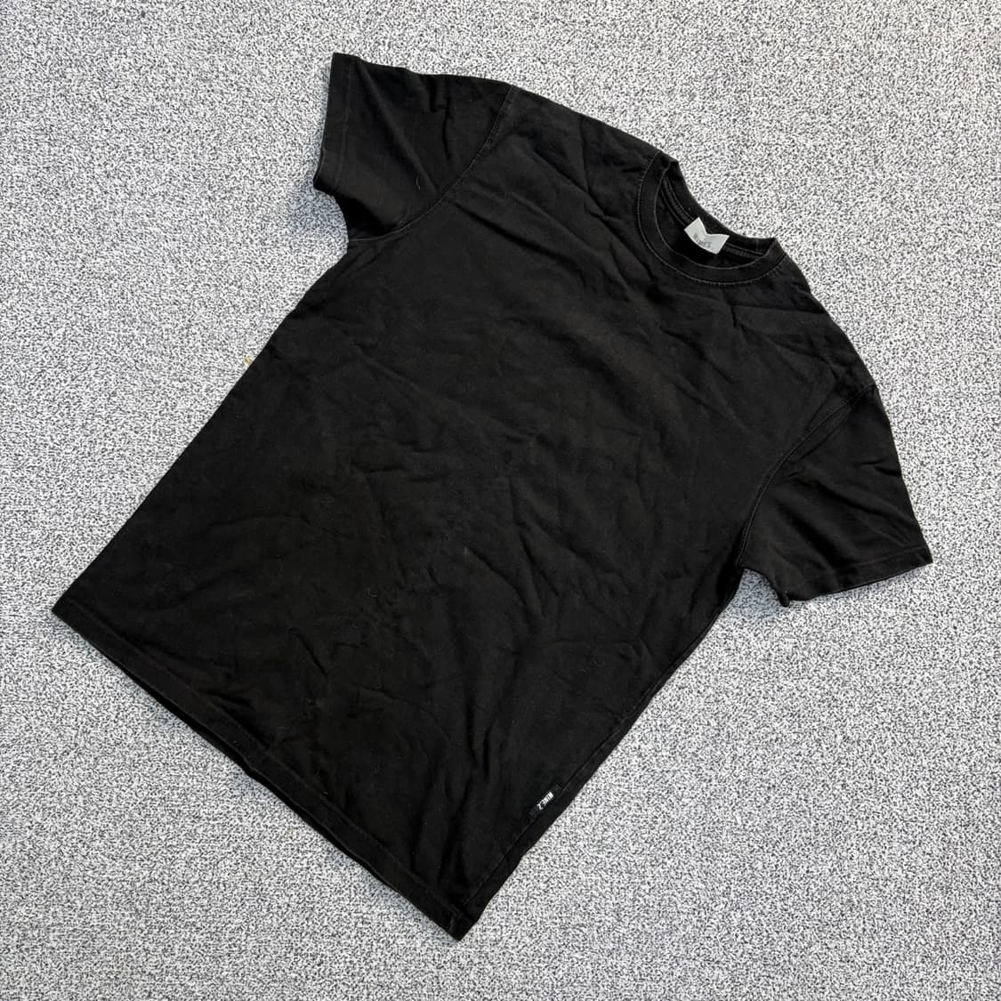 2 나인제트 남성 반팔 티셔츠 블랙 0415J 상품이미지1