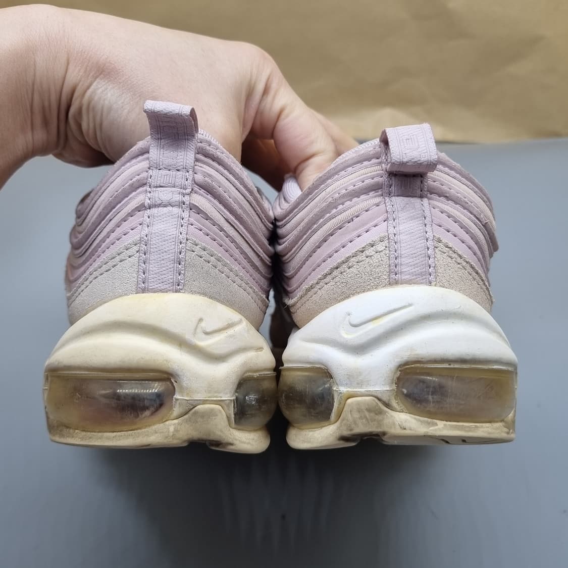 나이키 에어맥스 97 핑크 운동화 245 상품이미지4