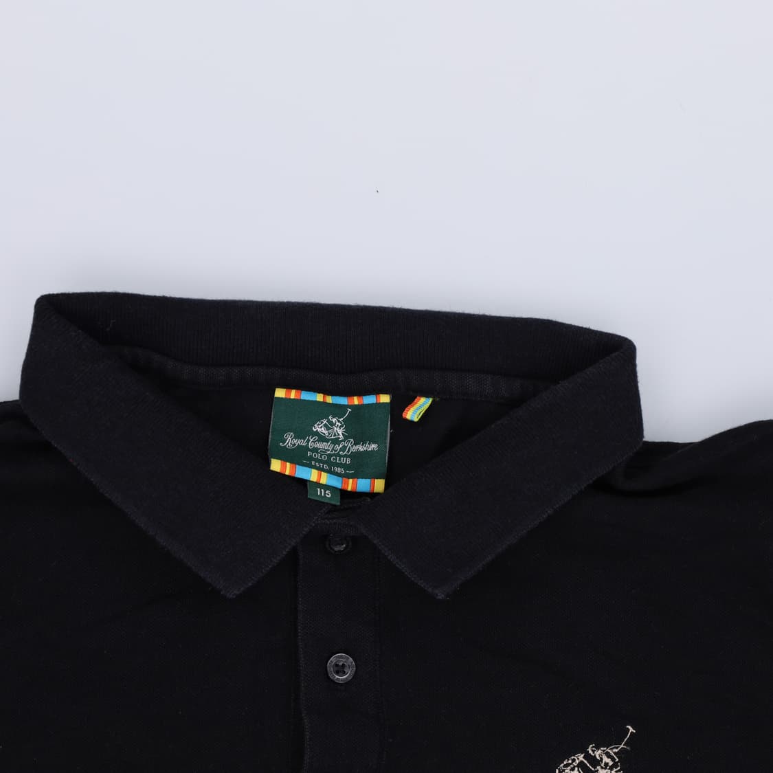 115 폴로클럽 블랙 PK셔츠 0317H1 상품이미지3