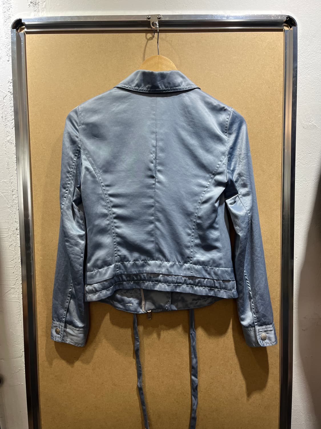 아르마니 익스체인지 새틴 라이더 자켓 상품이미지4