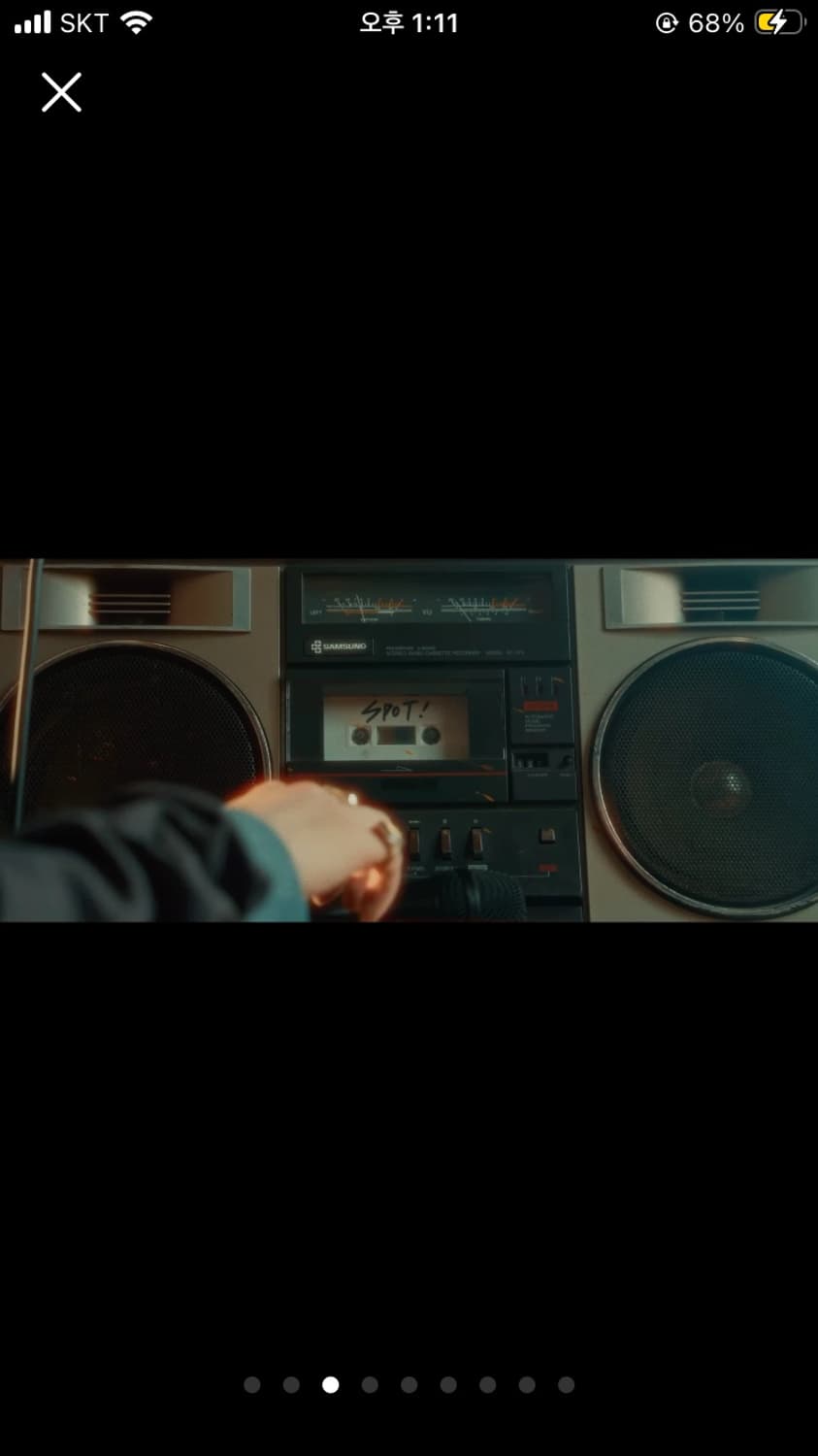 삼성 빈티지 카세트 붐박스 st 575 상품이미지2