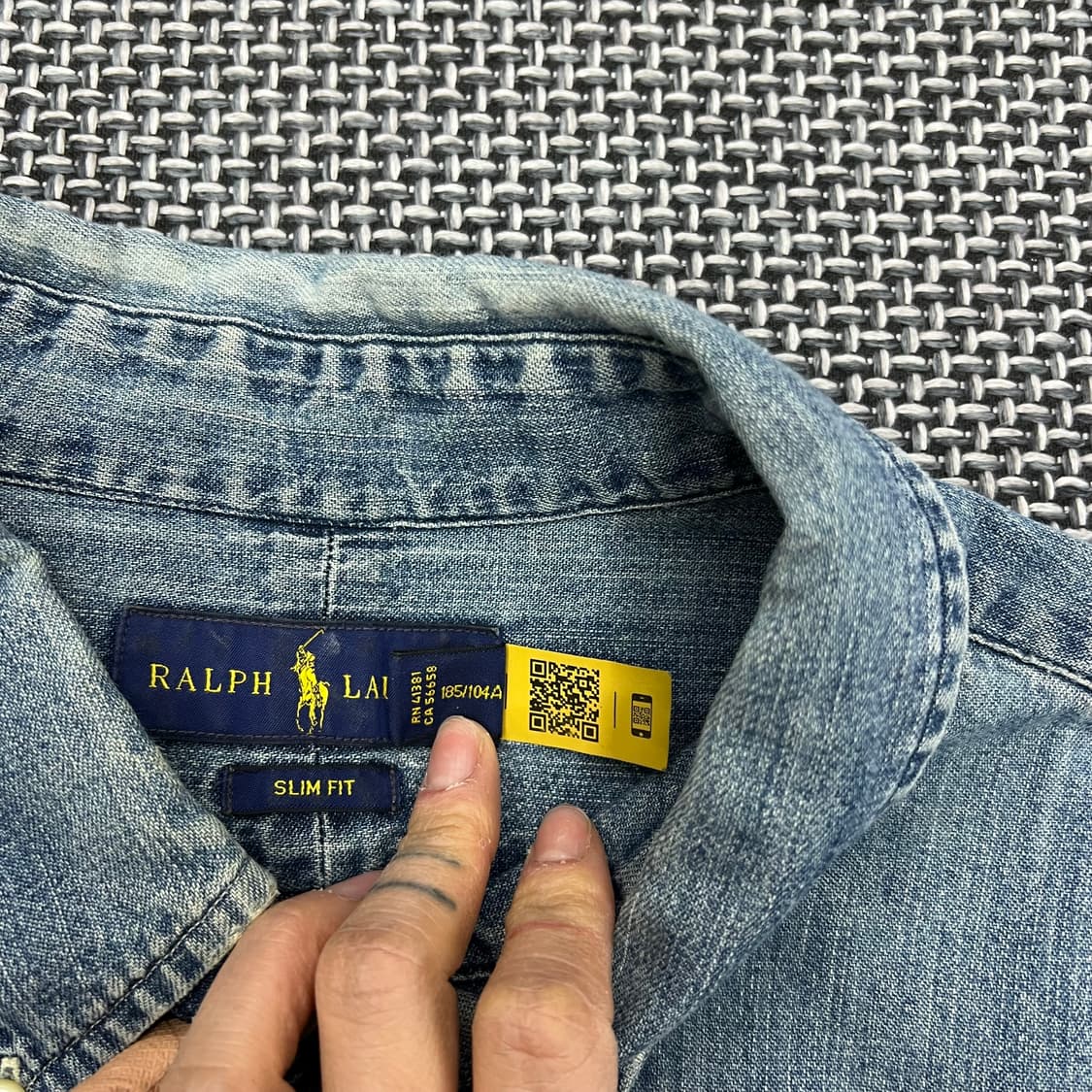 폴로랄프로렌 데님셔츠 상품이미지3