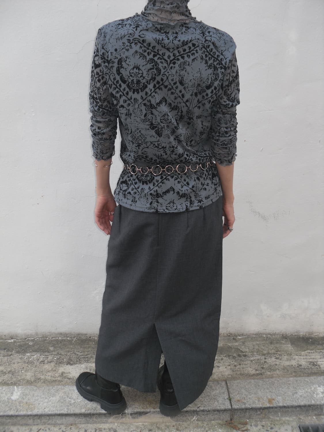 Vintage turtleneck blouse 상품이미지3