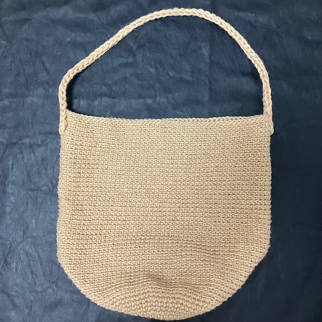 핸드메이드 라피아 백 베이지 상품이미지1