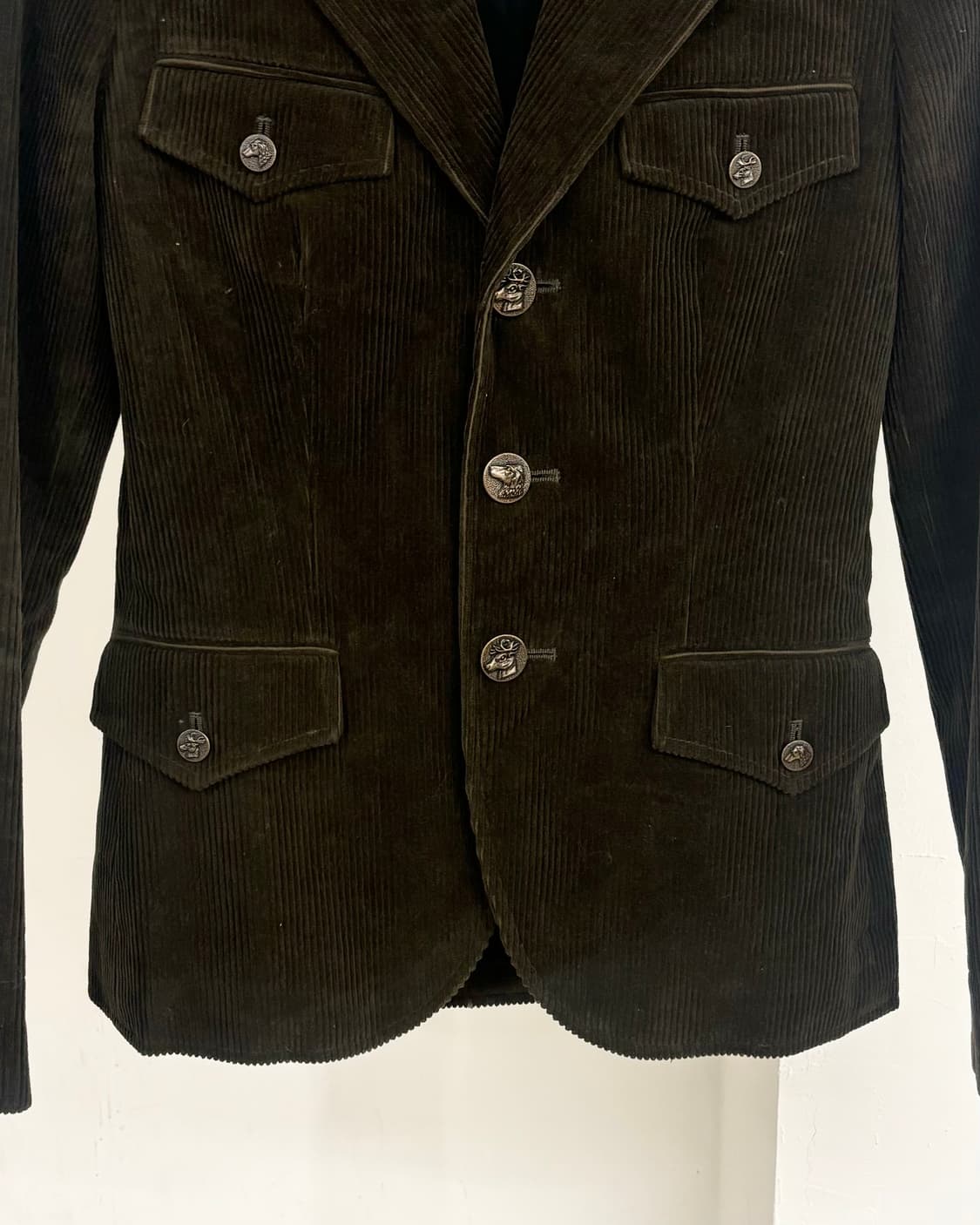 랄프 로렌 다크 카키 코듀로이 자켓 상품이미지5