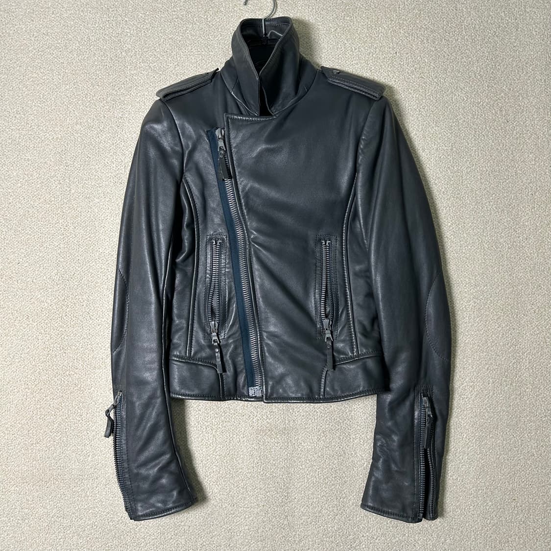 (36) 발렌시아가 가죽 라이더 자켓  상품이미지4
