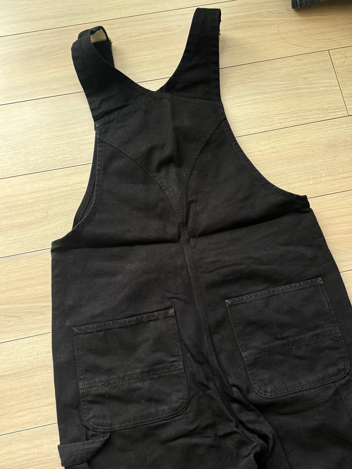 칼하트 wip 오버롤 블랙 30x32 사이즈 상품이미지3