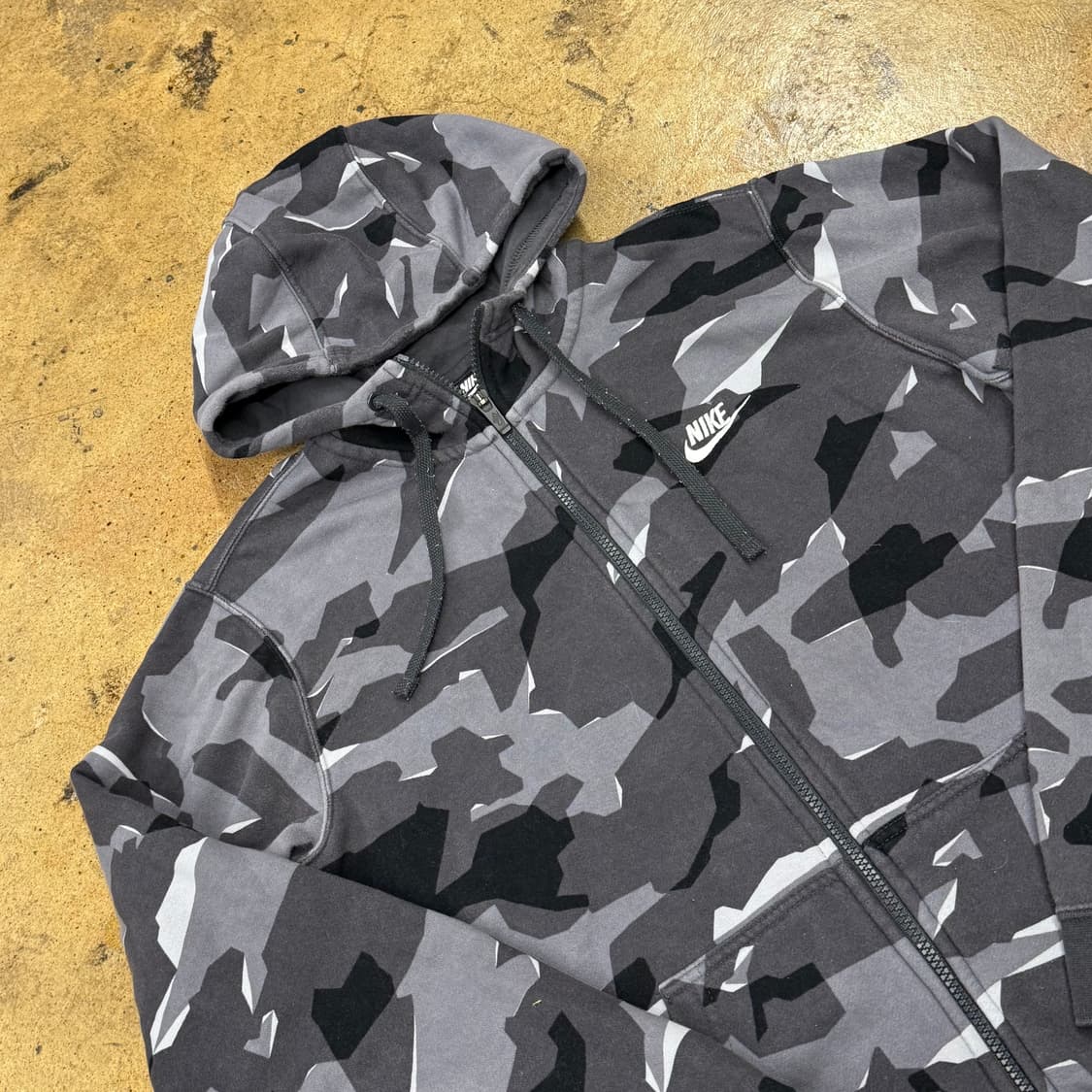 나이키 카모 밀리터리 그레이 후드집업 상품이미지1