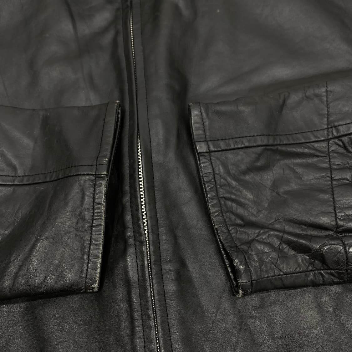 JPN 리얼레더자켓 M 상품이미지5