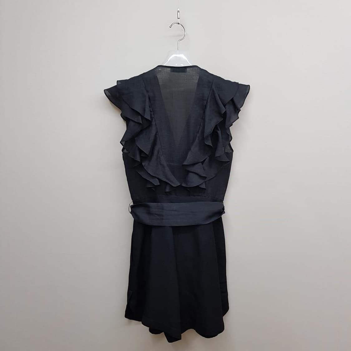 산드로 Sandro  러플 디테일 벨티드 점프슈트 34사이즈 상품이미지7