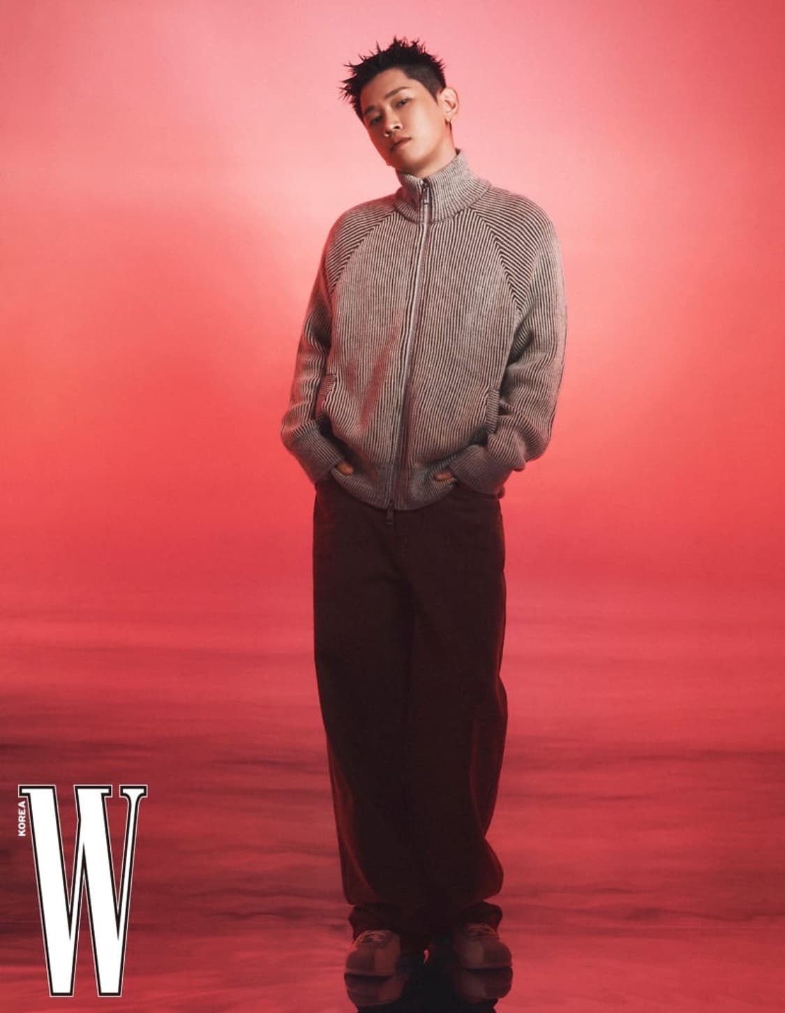 마리떼 크러쉬 니트집업 상품이미지1