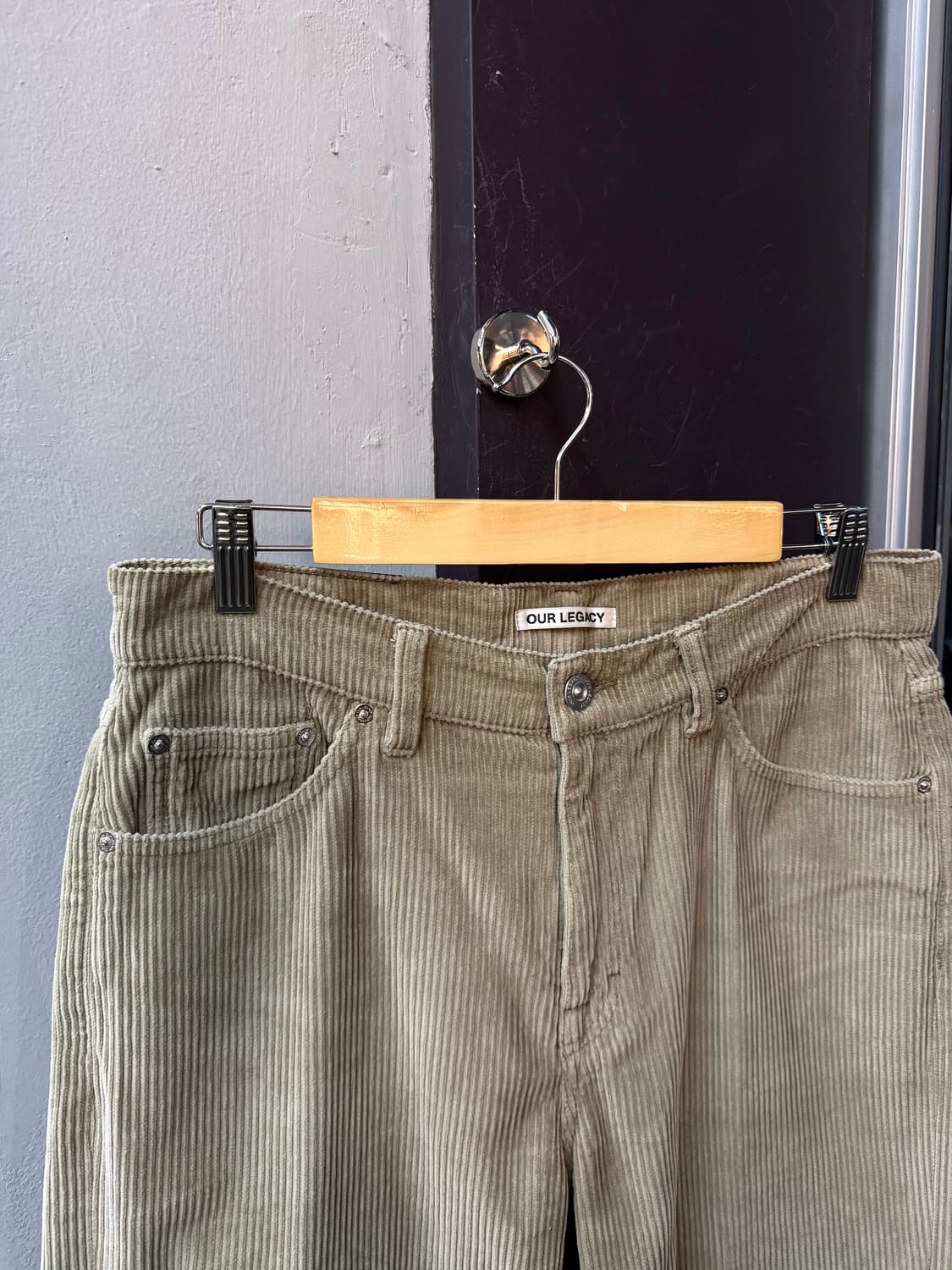 30~32/ 아워레가시 사보컷 코듀로이 팬츠 상품이미지5