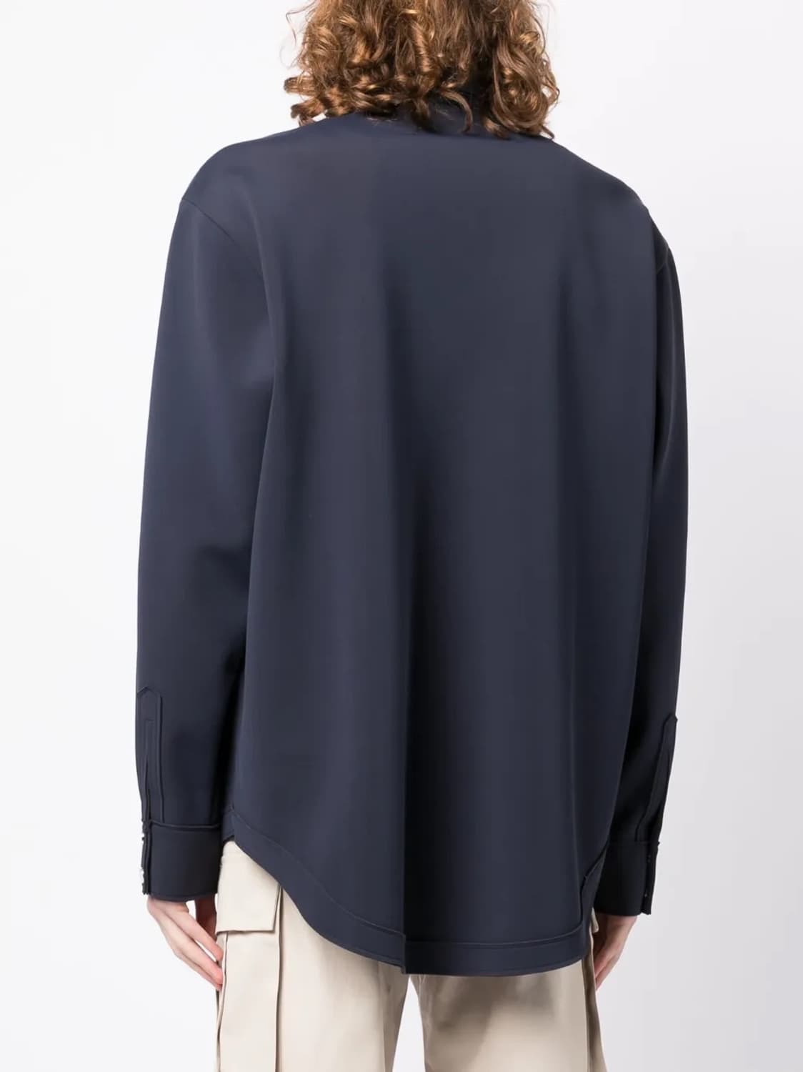 gmbh 로고 프린트 리사이클 나일론 셔츠 게엠베하 상품이미지4