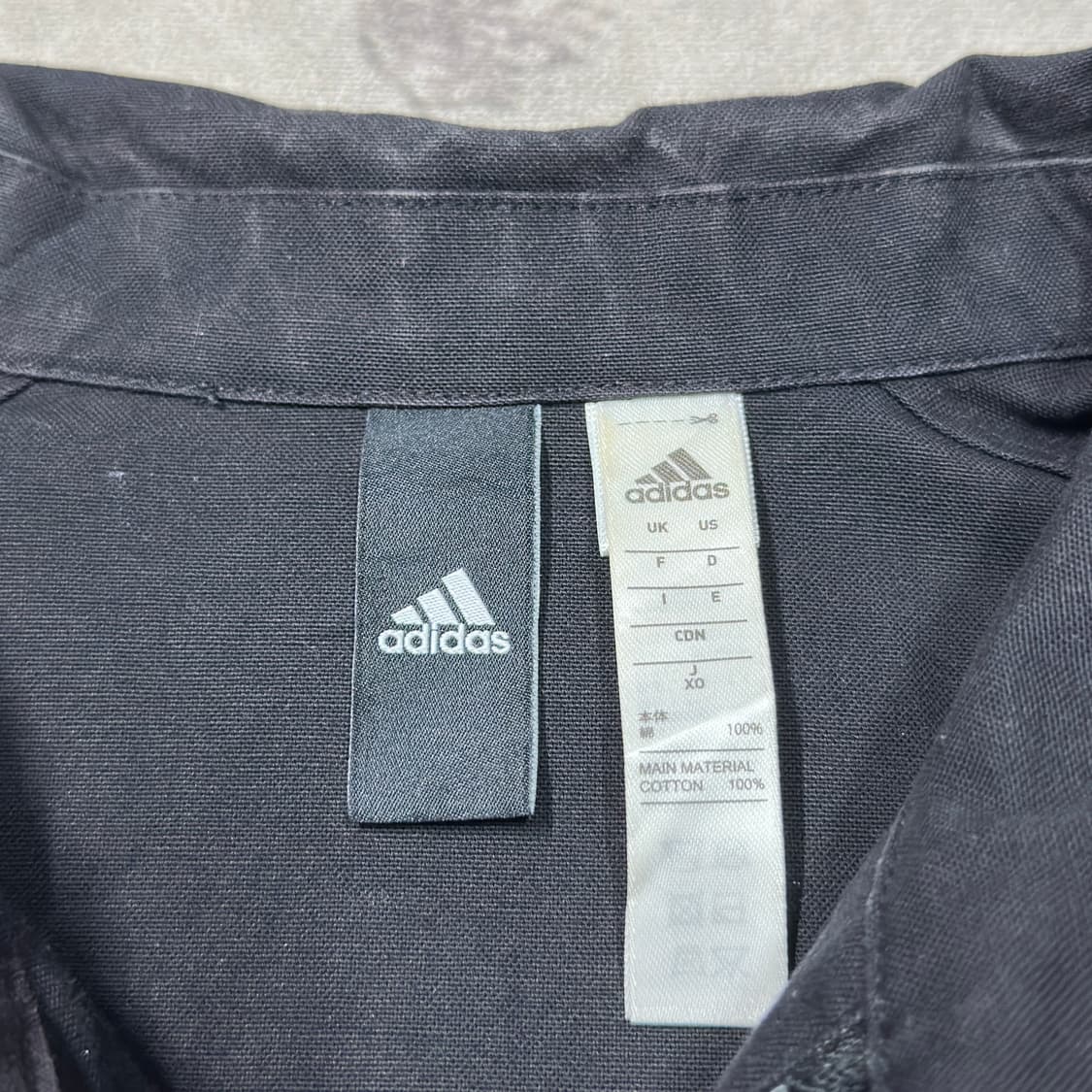 아디다스 독일 블랙 자켓 XL 상품이미지3