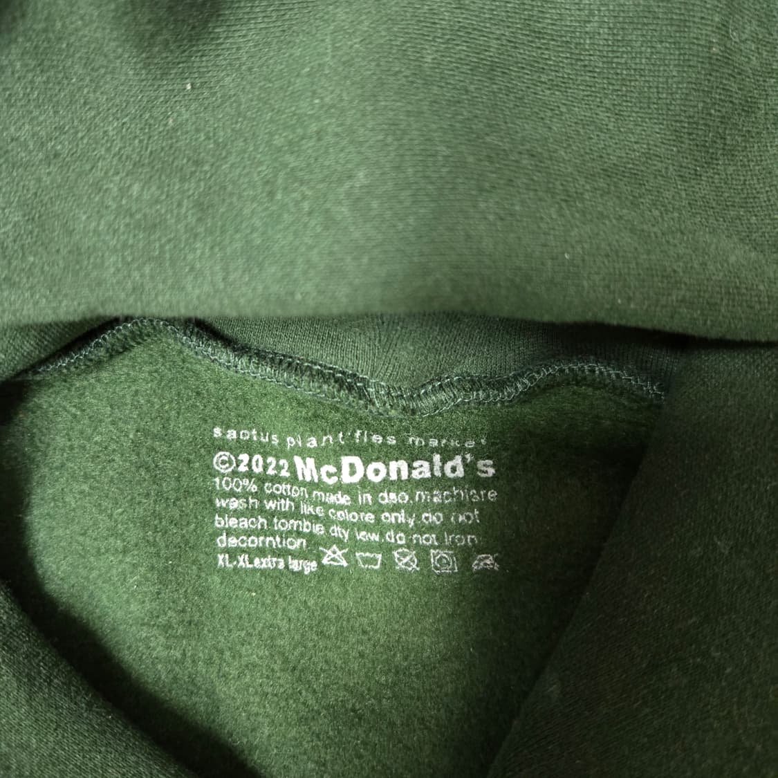 CPFM we love 2 c u 맥도날드 후디 상품이미지3