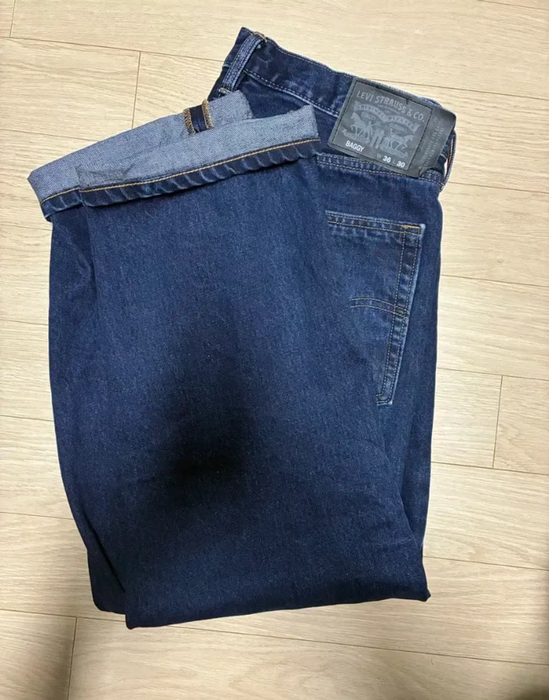 (36) 리바이스 배기 핏 진청 / 리바이스36 578 상품이미지1