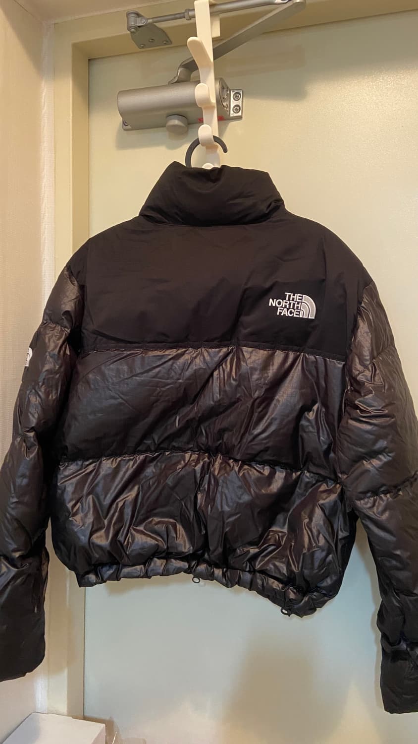 (W) 노스페이스 화이트 라벨 노벨티 눕시 다운 자켓 블랙 S 상품이미지4