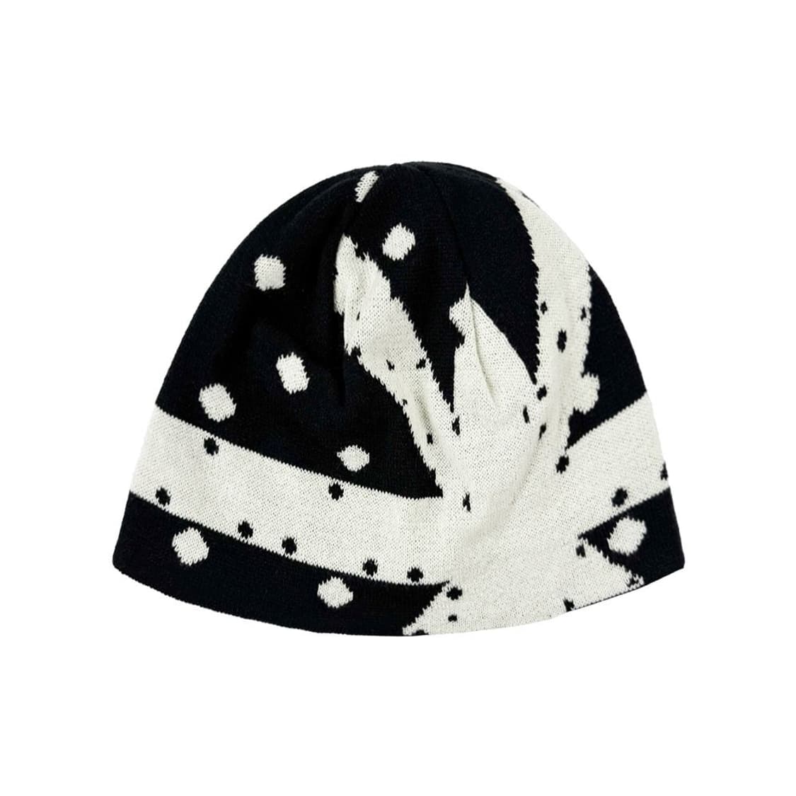 탄산마그네슘 자카드 유니언 잭 비니 블랙 상품이미지1