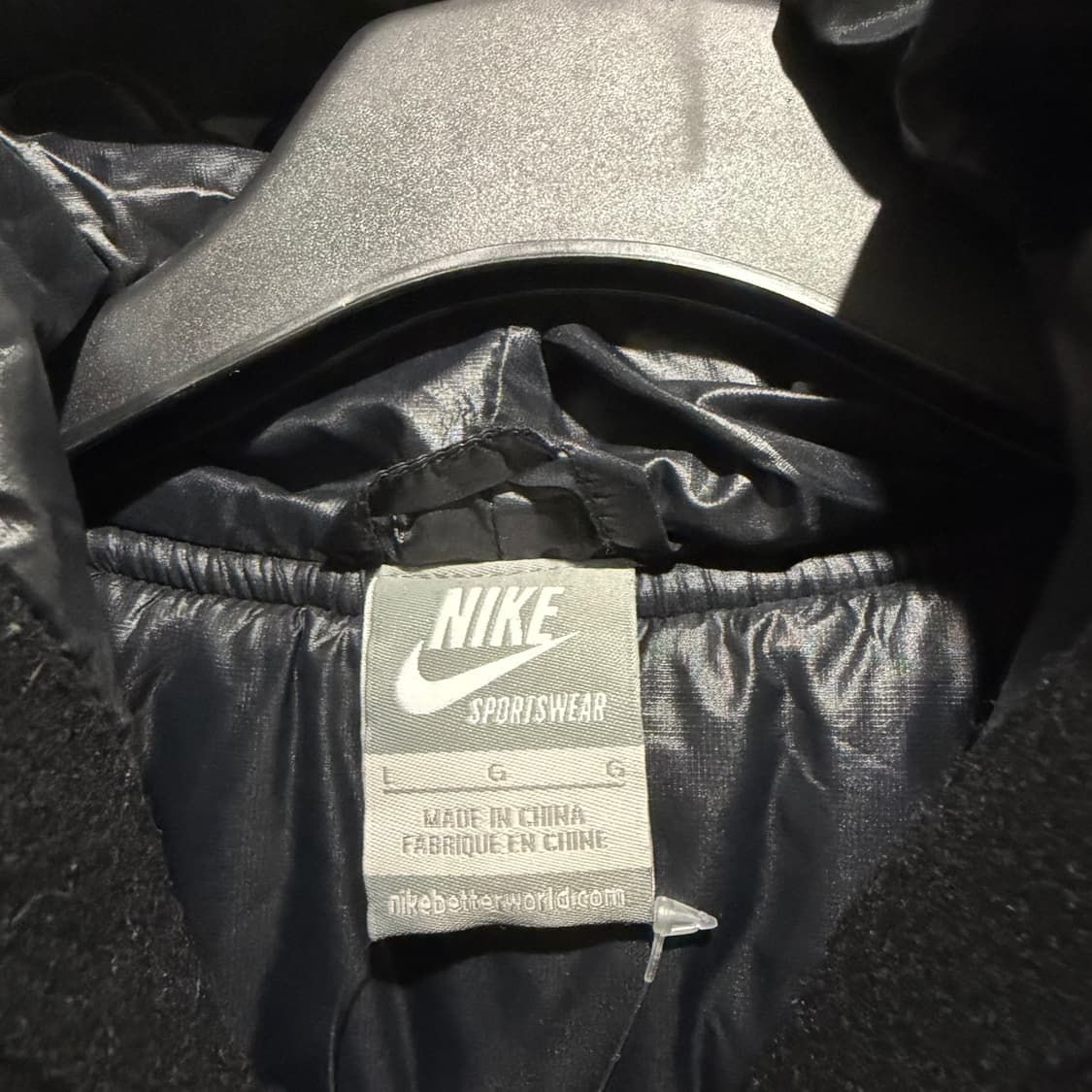 나이키 후드 모직 바시티자켓 상품이미지5