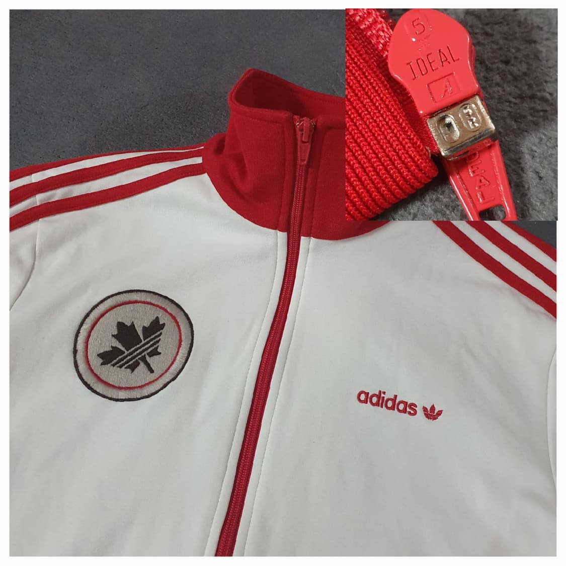빈티지 아디다스 캐나다 트랙탑 져지 L 100 상품이미지2