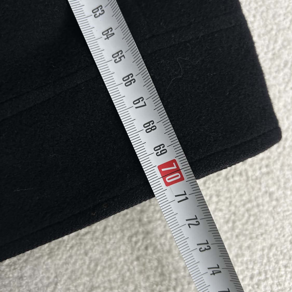 닥스 블랙 울 짚업 자켓 100 상품이미지5