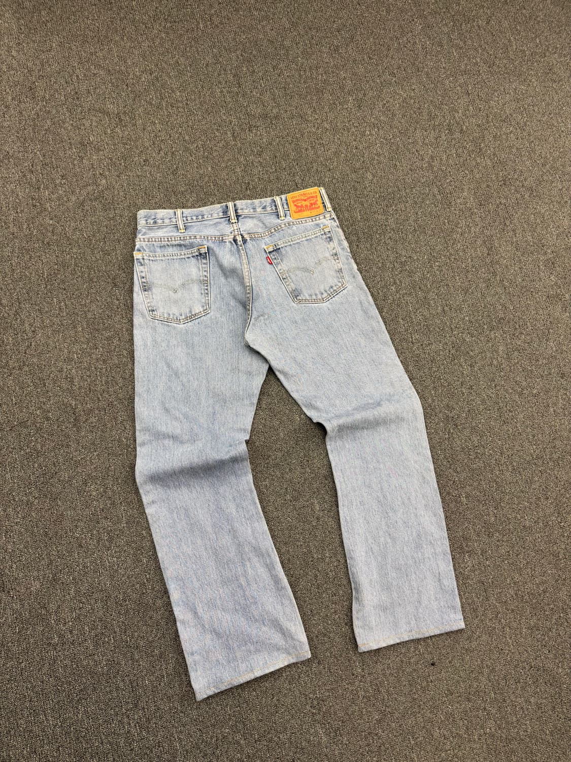 35)리바이스 517 빈티지 연청 부츠컷 데님팬츠 상품이미지7