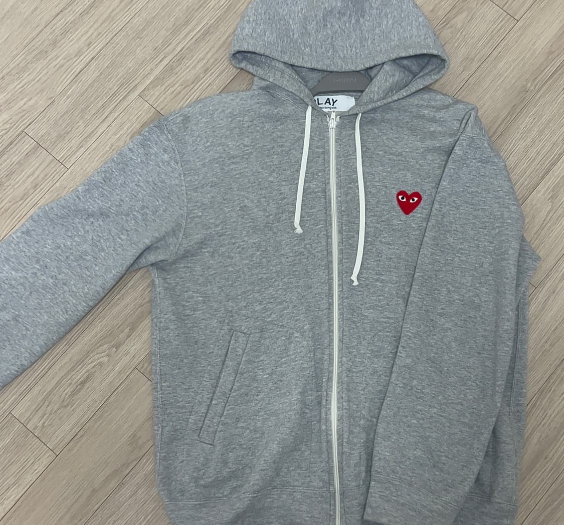 정품 꼼데가르송 후드집업 상품이미지1