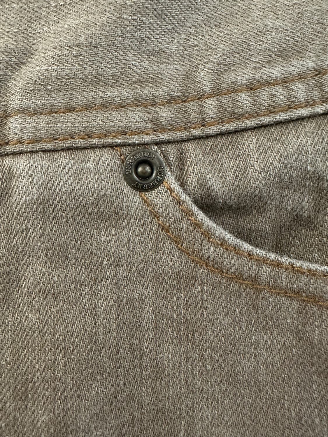 BURBERRY 버버리 브라운 데님롱스커트 상품이미지2