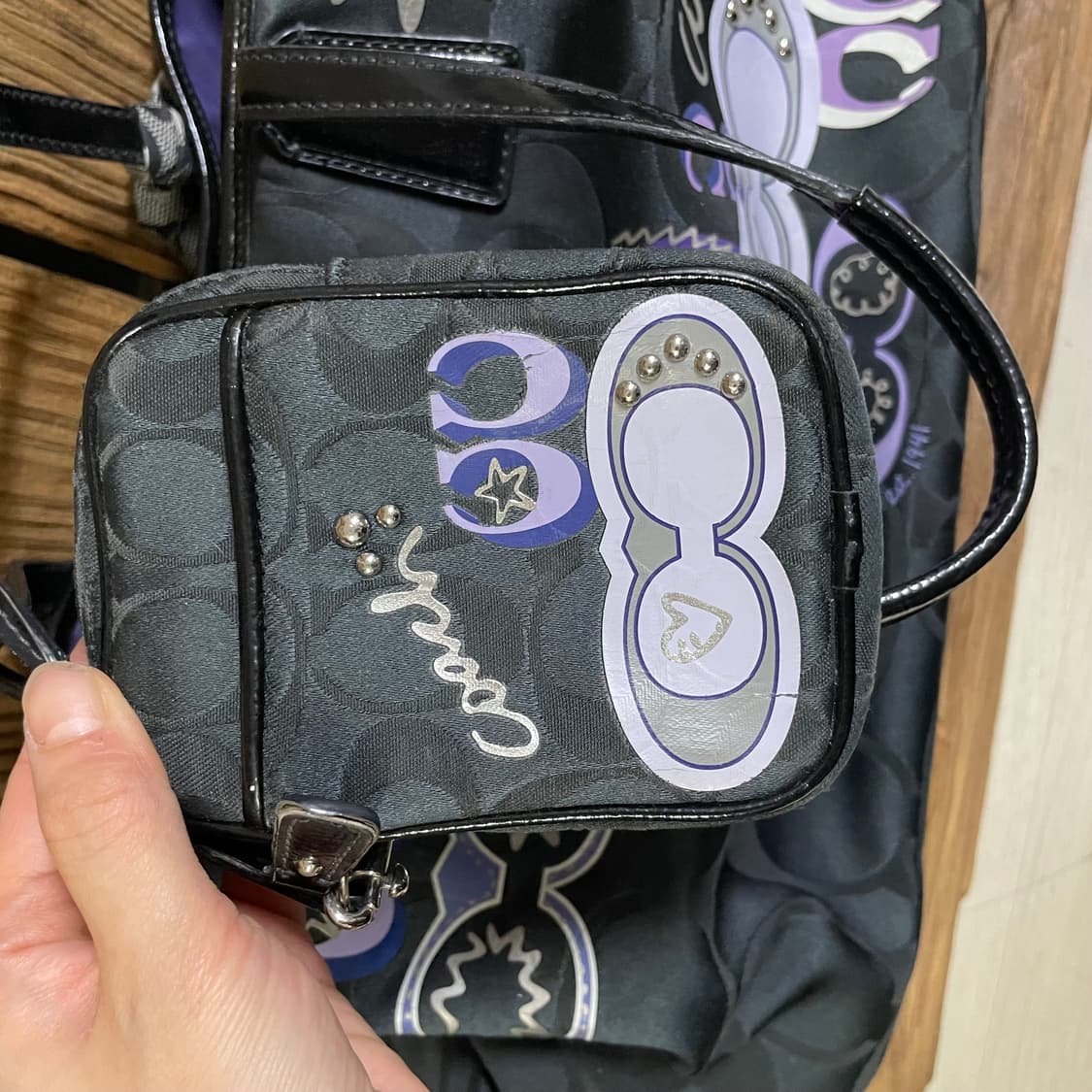 COACH 시그니처 스카프 토트백 상품이미지7