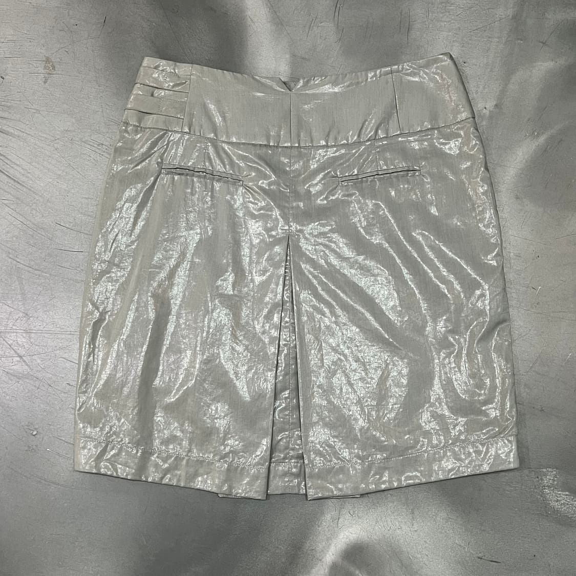  닐바렛 데드스탁 글로시 벨크로 스커트 y16140 상품이미지2