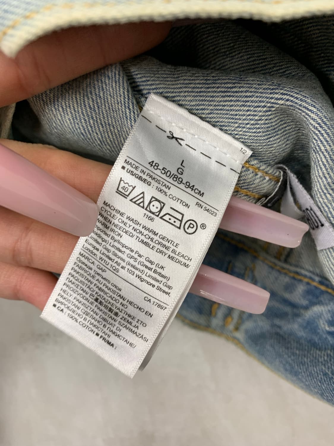 GAP 데님 자켓 #635 상품이미지6