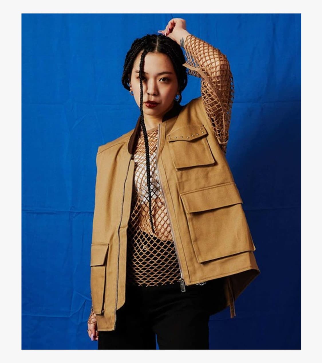 ATMOS PINK - TWILL VEST  상품이미지2