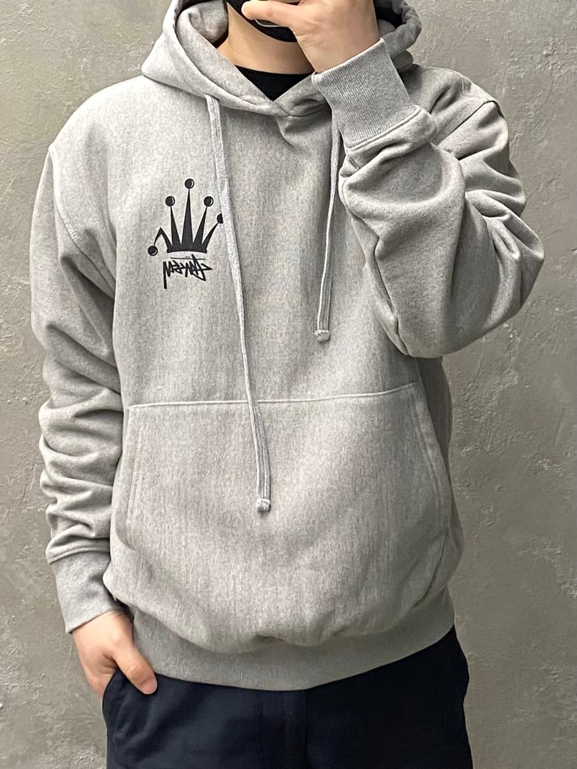 [M] Stussy 스투시 헤비웨이트 크라운 로고 후디 상품이미지8