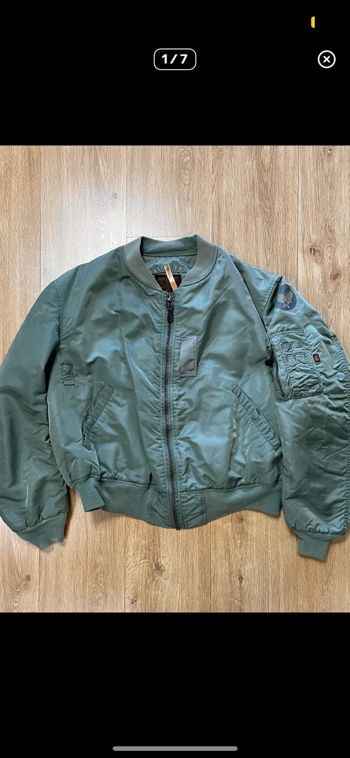 90s 알파인더스트리 ma 1 상품이미지2