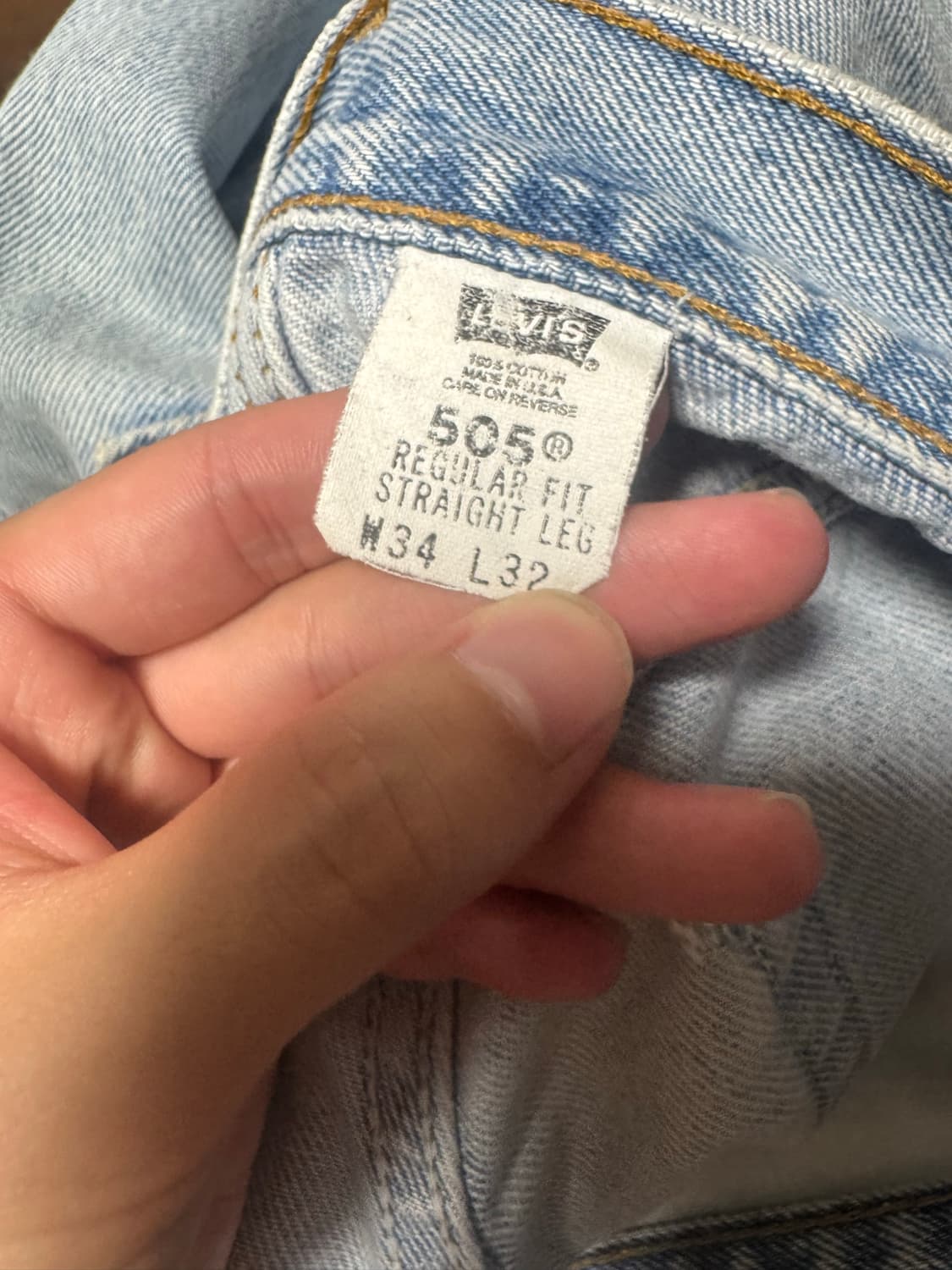 리바이스 505 00s USA 상품이미지3