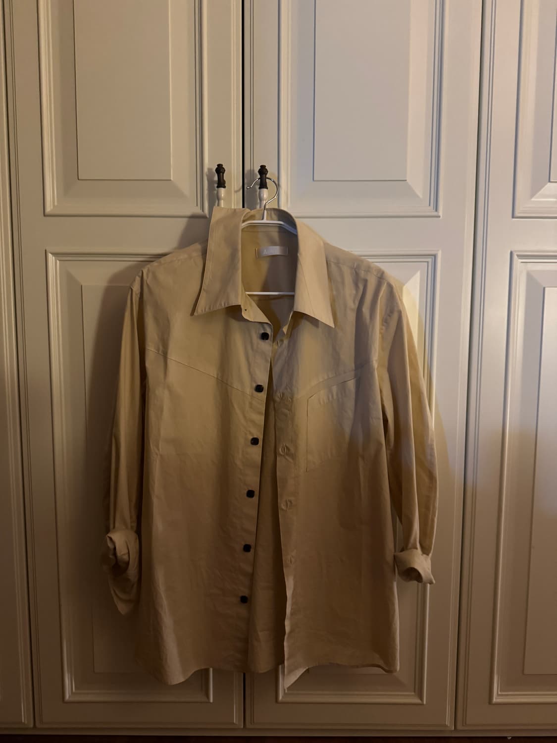 아이엘 셔츠 베이지 상품이미지1