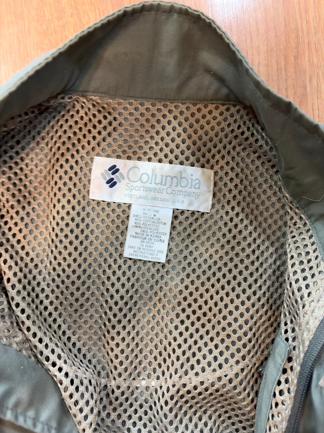 콜롬비아 밀리터리 포켓 자켓 상품이미지3