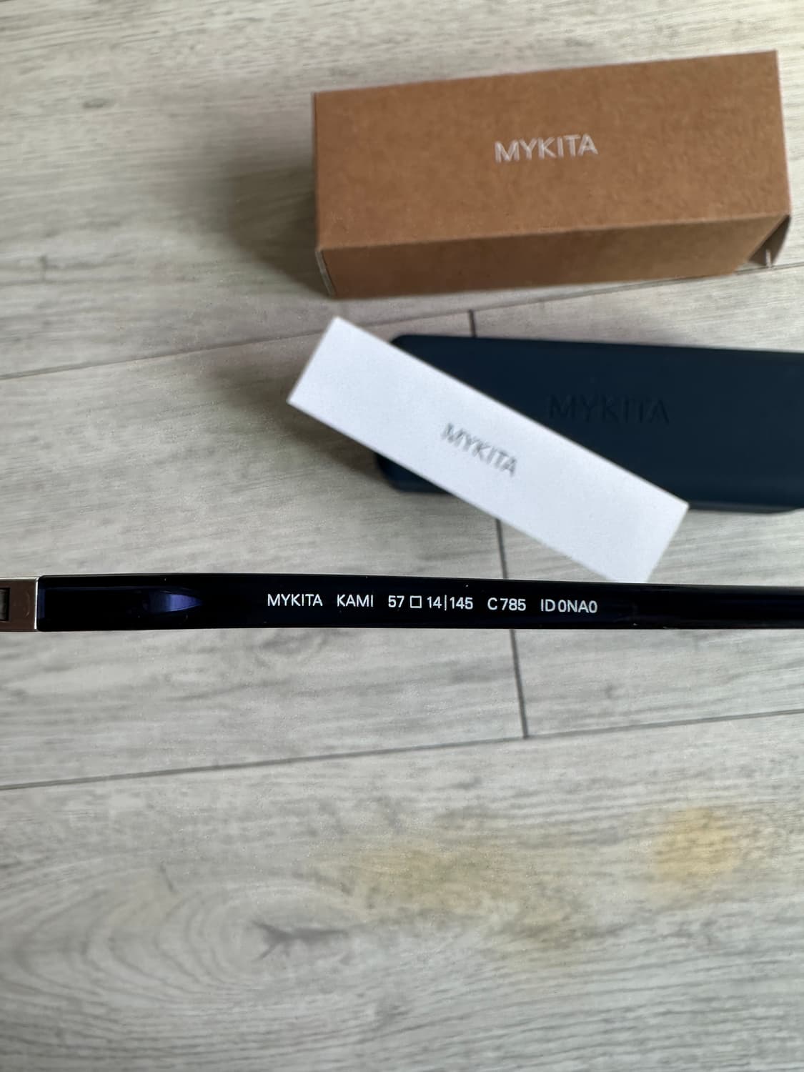 마이키타 카미 maykita kami 투브릿지 안경 판매합니다 상품이미지2