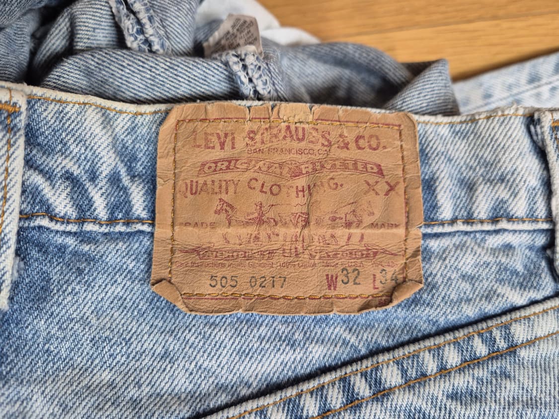 80s 리바이스 505 청바지 상품이미지6