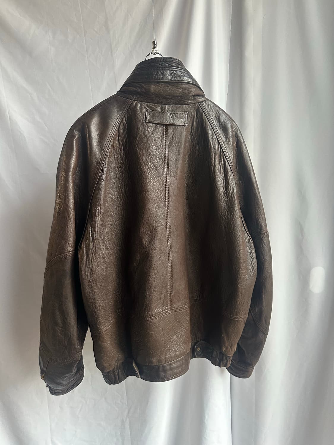 노티카 레더 자켓 상품이미지5