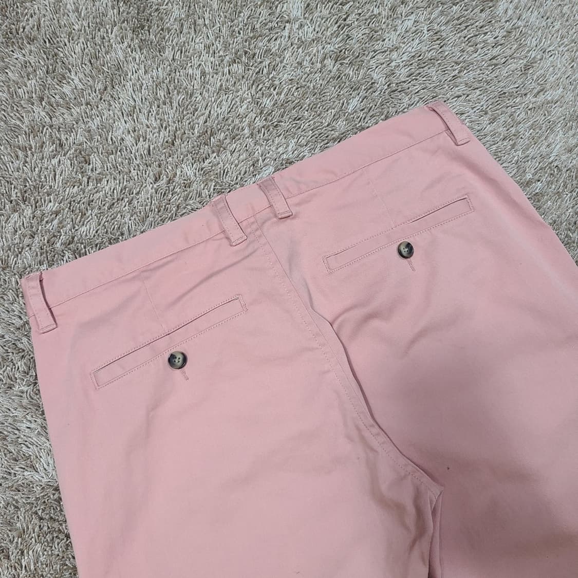 산드로 핑크 면바지 40사이즈 상품이미지5