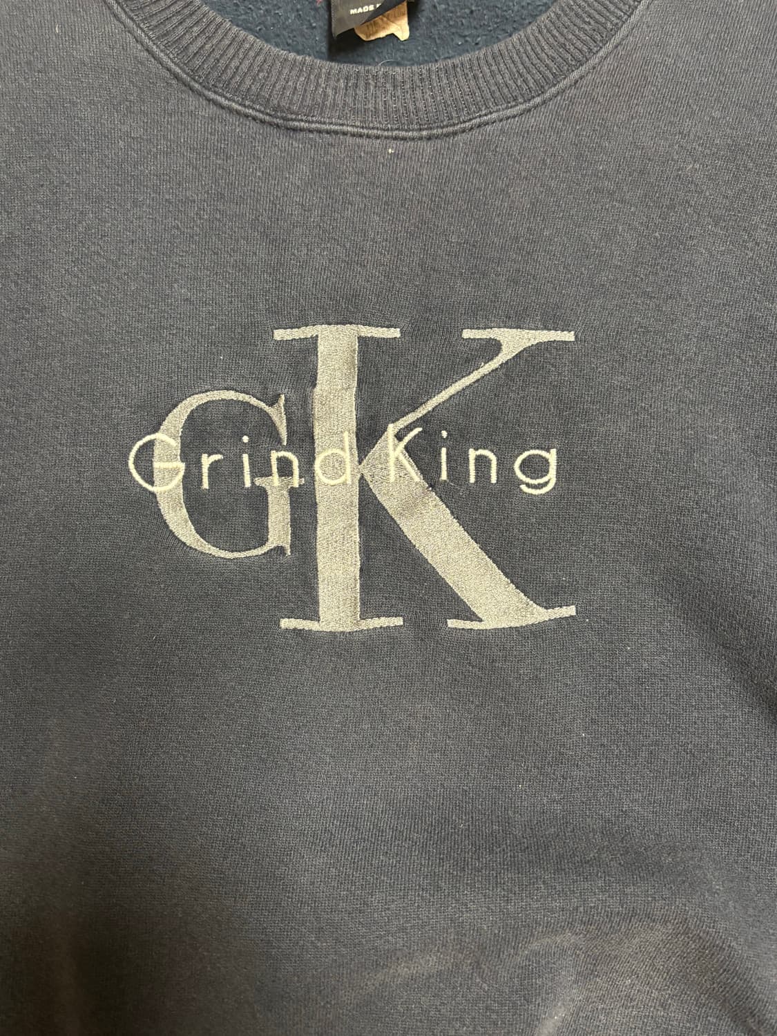 90s grind king trucks 스웻 (ck 패러디) 상품이미지4