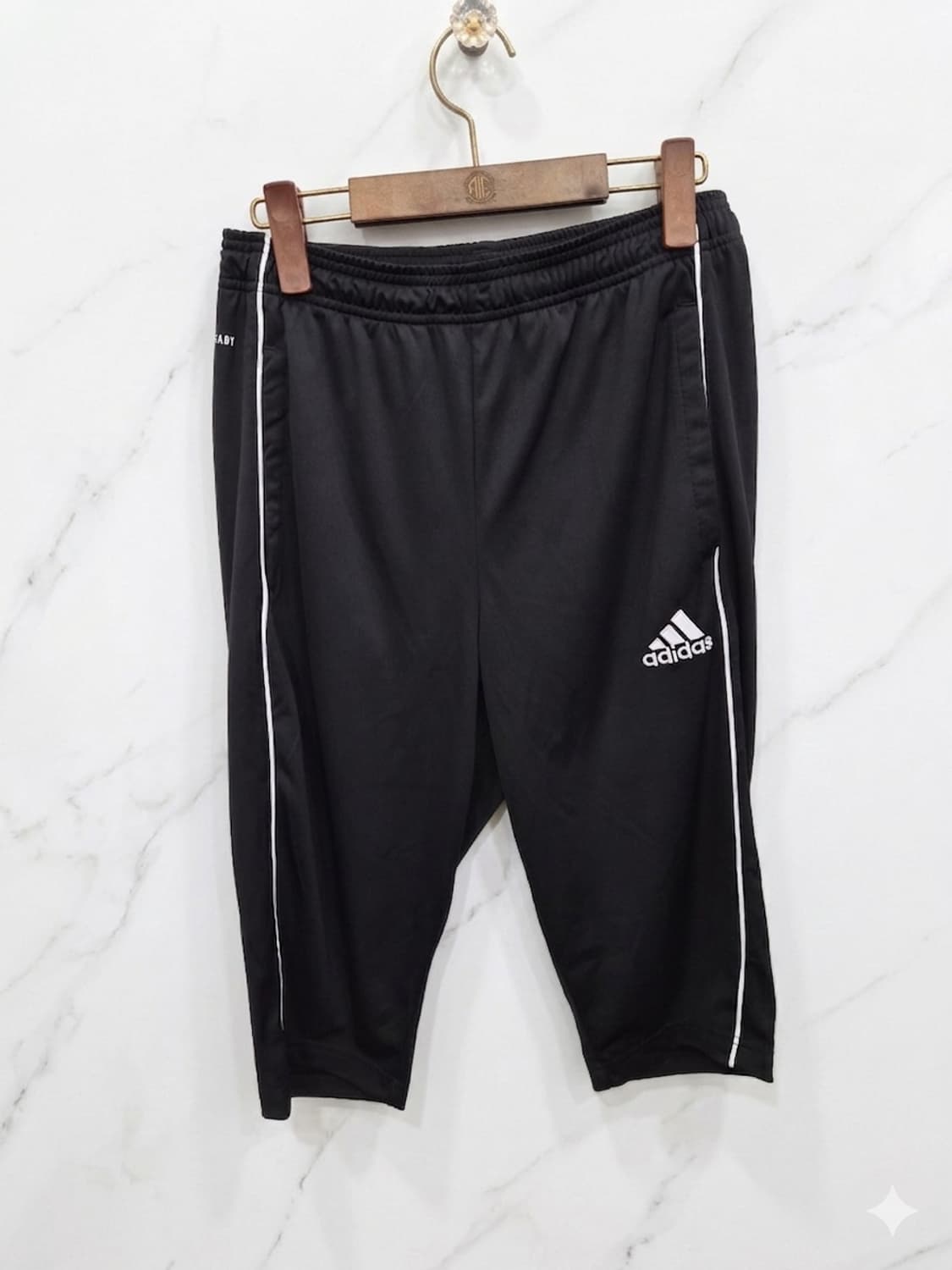M,95 )) adidas 아디다스 7부 반바지! 허리 전체 고무줄~ 상품이미지1