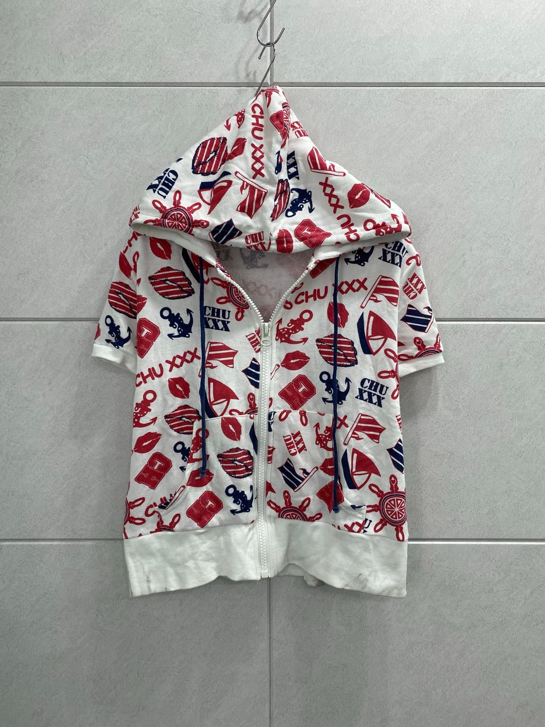 [CHU XXX] 00’s Kitsch Mood 1/2 Hoodie Zi 상품이미지4